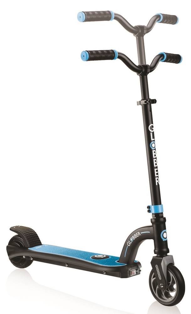 Globber One K E-Motion 10 Electric Scooter Sky Blue - Black