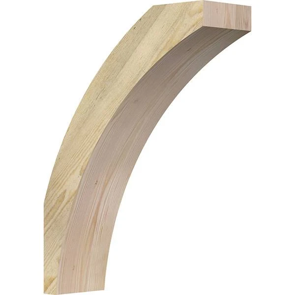 Ekena Millwork 6x22W x 18x22D x 24x22H Thorton Rough Sawn Brace, Douglas Fir