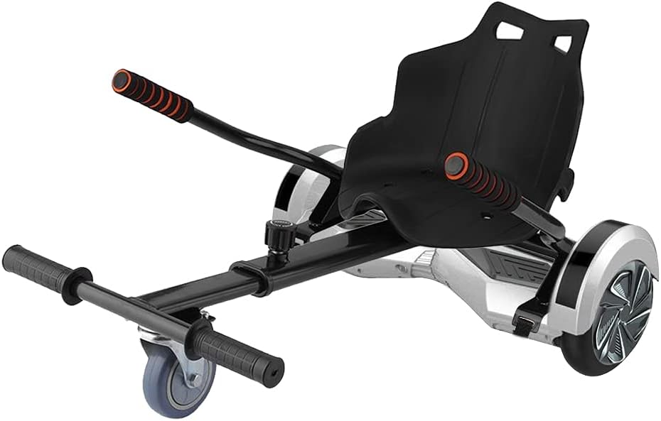 sportuli Hoverboard Kart Seat Attachment for Electric Self Balancing Scooters Fit Hover Board Sizes 6.5