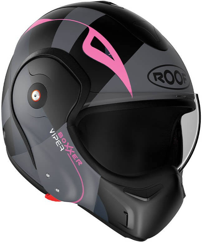 Roof BoXXer Viper RO9 Mat Black - Pink XXL / 63