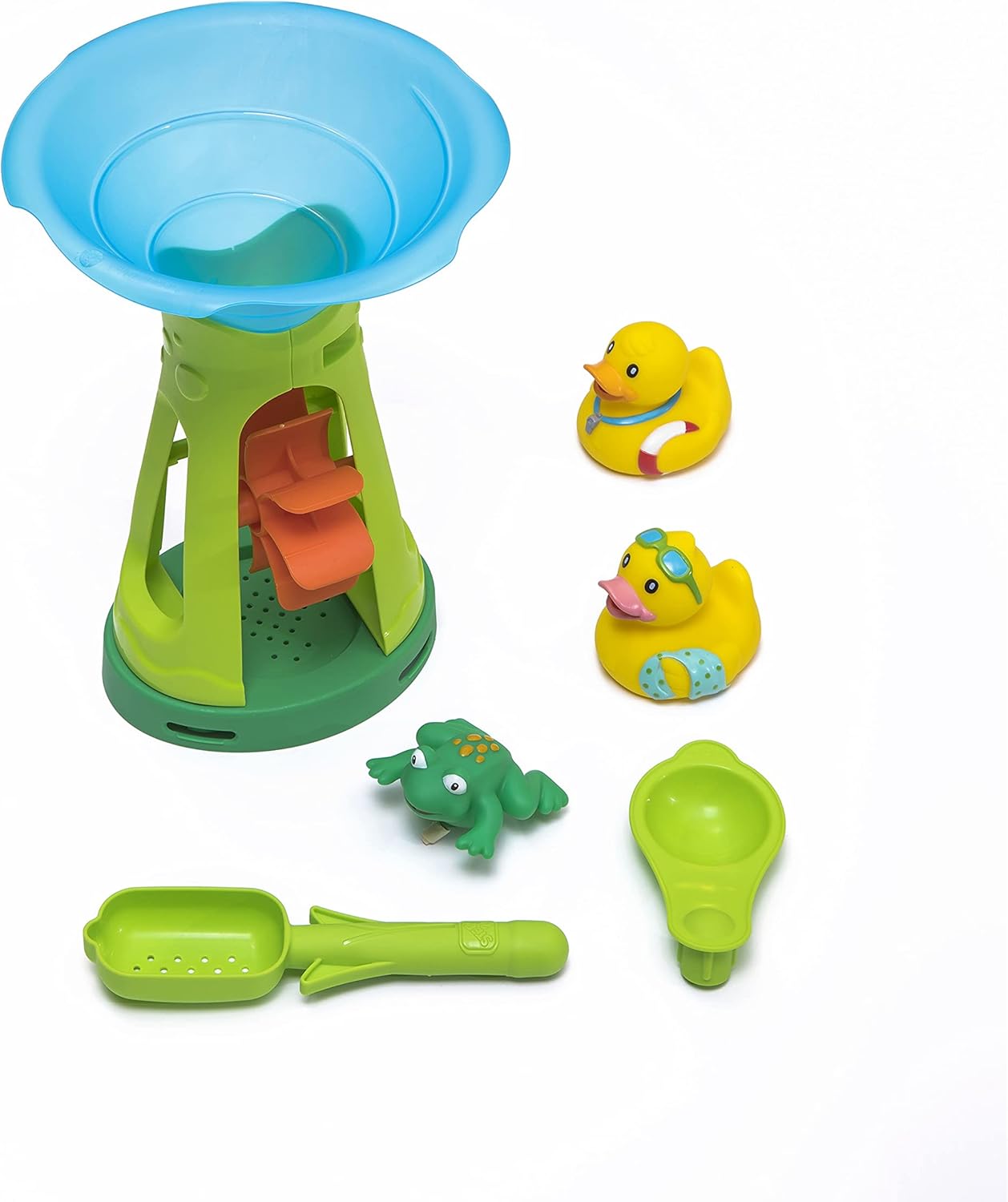 Step2 Duck Dive Water Table | Kids Water Table with Water Tower & 5-Pc Accessory Set, Multicolor, Basic Pack of 2