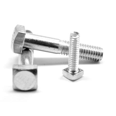 3/4 inch-10 x 12 inch A307 Grade A Square Head Machine Bolt Low Carbon Steel Zinc Plated Pk 40