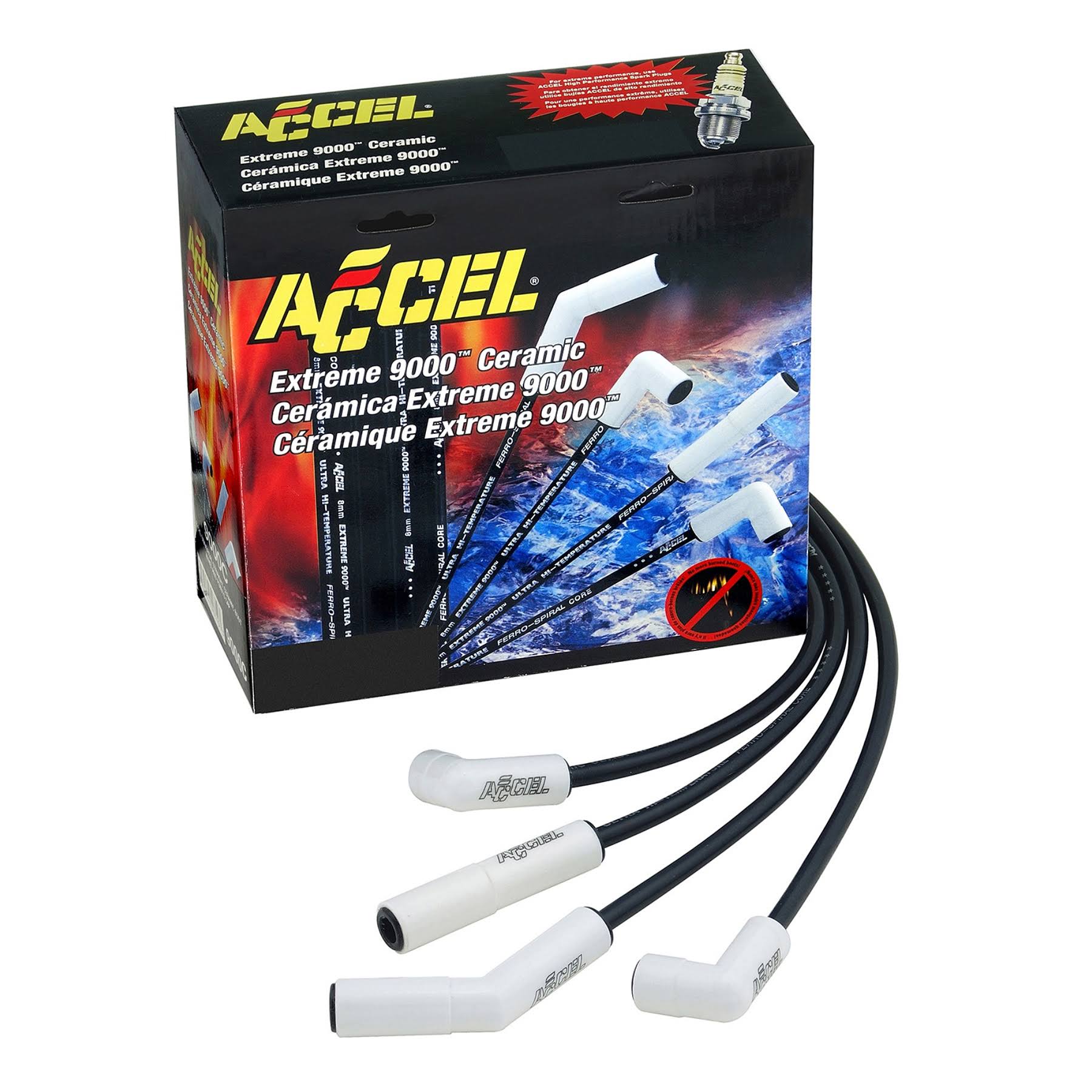 ACCEL 9011C Ceramic Spark Plug Wire Set