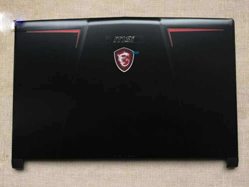 Compatible Replacement for MSI GE63 GE63VR GE63VR-7RT -7RE LCD Rear Top Lid Back Cover Pack of 2