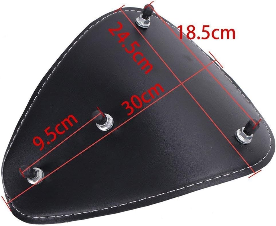 Black SOLO Seat Bracket Spring Base Mount Kit Barrel Spring For Sportster Chopper Bobber Custom Dyna