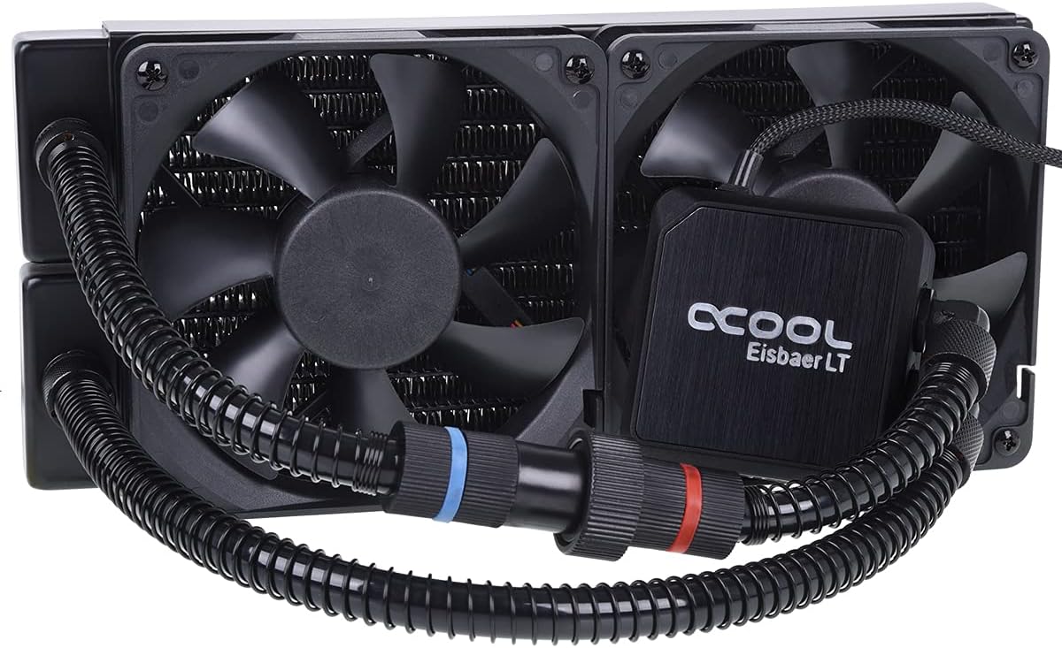 Alphacool 11445 Eisbaer LT240 CPU - Black Water Cooling Kits, Systems and AIOs