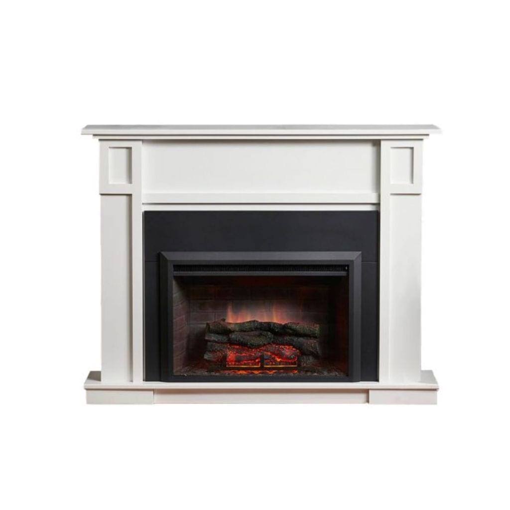 The Outdoor GreatRoom Company White Heritage Fireplace Cabinet
