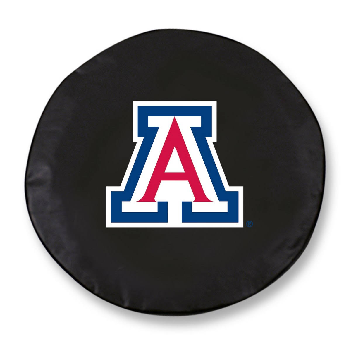 Arizona Wildcats HBS Black Vinyl Fitted Spare Car Tire Cover (29 3/4x22 x 8x22)