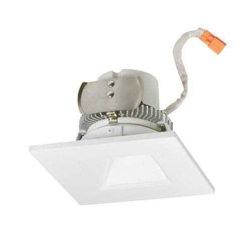 Nora Lighting NLCBC2-45635BB 4 in. Cobalt Click LED Retrofit Square Regress Trim Black - 35K