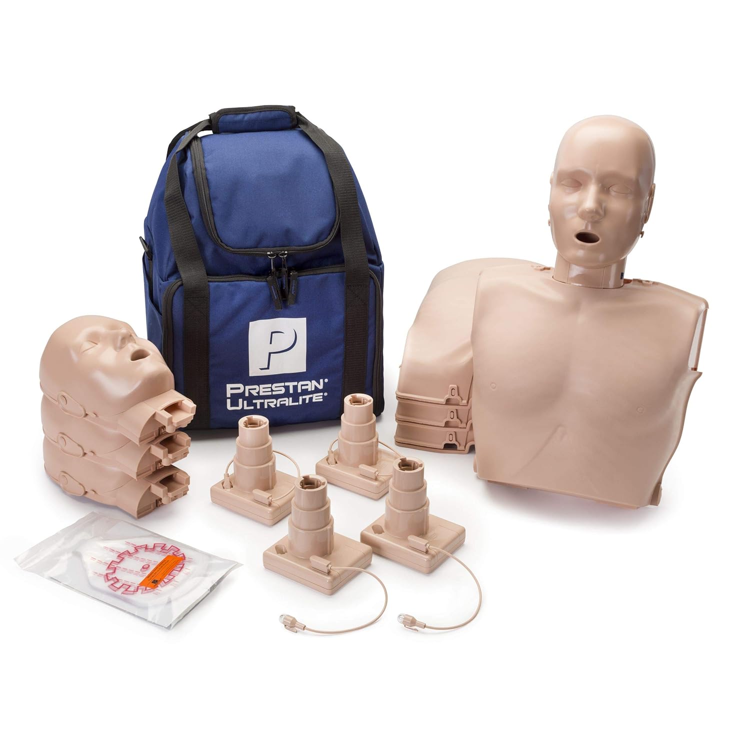 Prestan Ultralite Manikin with Feedback, Adult 4-Pack
