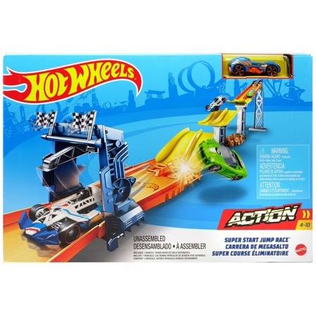 Hot Wheels Action Super Start Jump Race Track Set