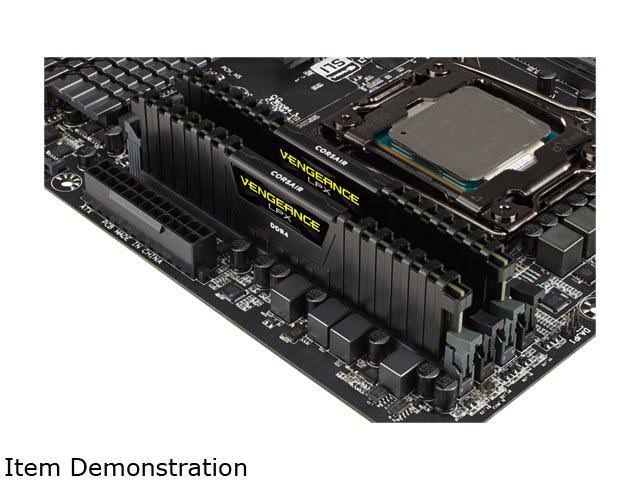 Corsair Vengeance LPX 8GB (1 x 8GB) DDR4 DRAM 3600MHz C18 Memory Kit - Black