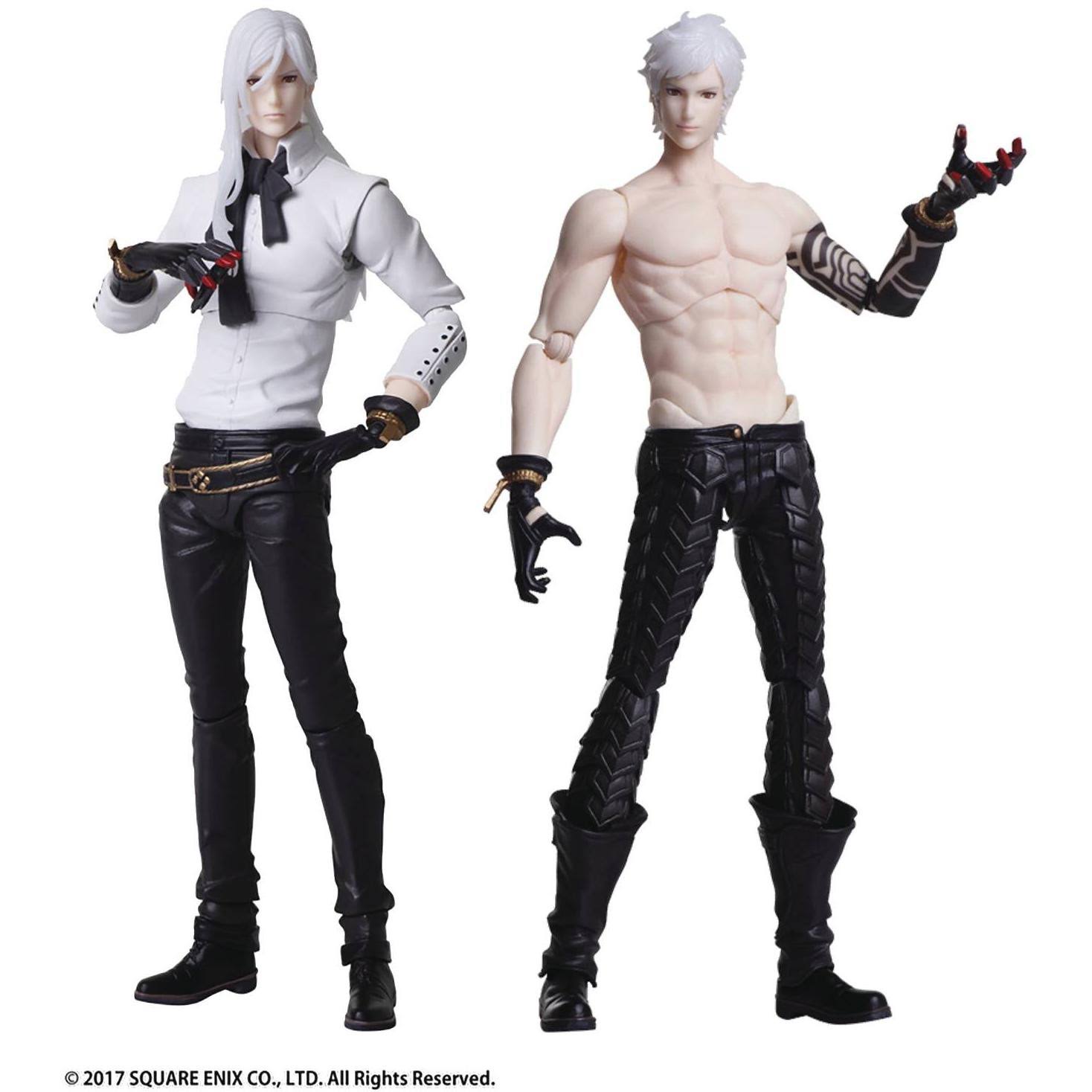 Nier Automata Bring Arts Adam u0026 Eve Action Figure Set