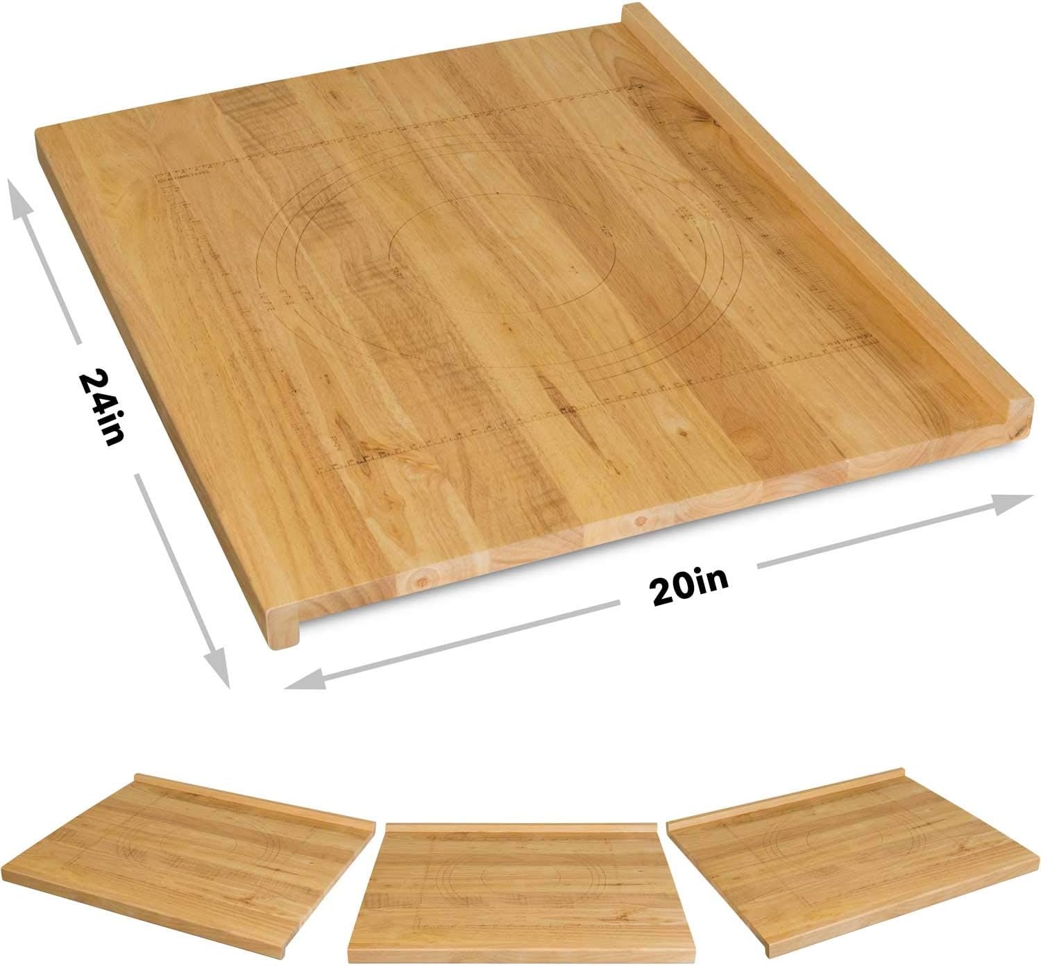 Zelancio Reversible Wooden Pastry Board - 24