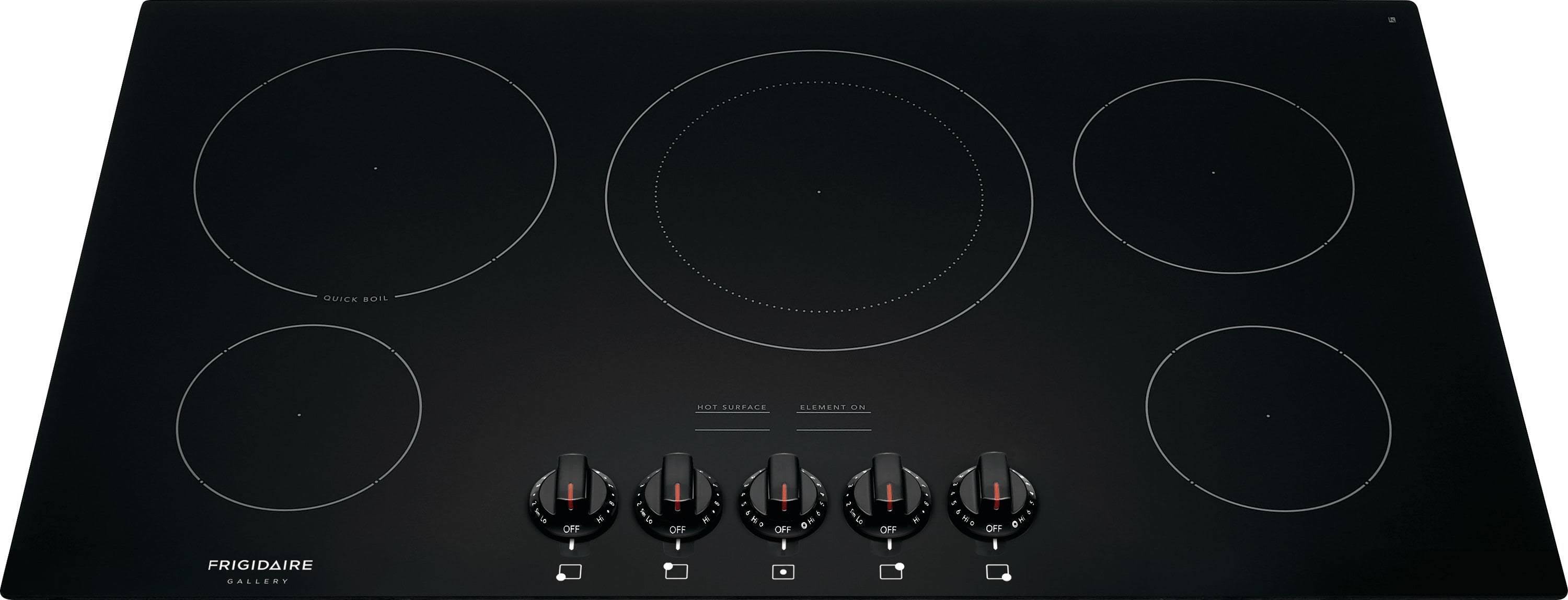 Frigidaire Gallery FGEC3648UB 36x22 Electric Cooktop - Black