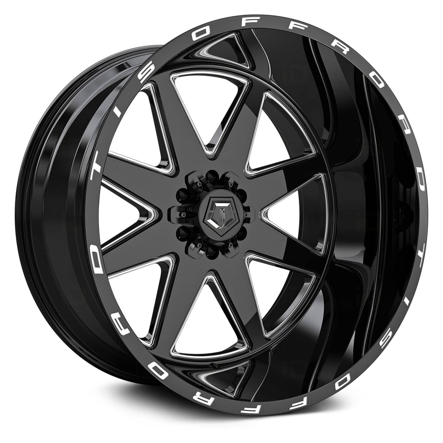 TIS 551BM Gloss Black Milled 20x10 5x5.5 / 5x150 -25mm (551BM-2105225)