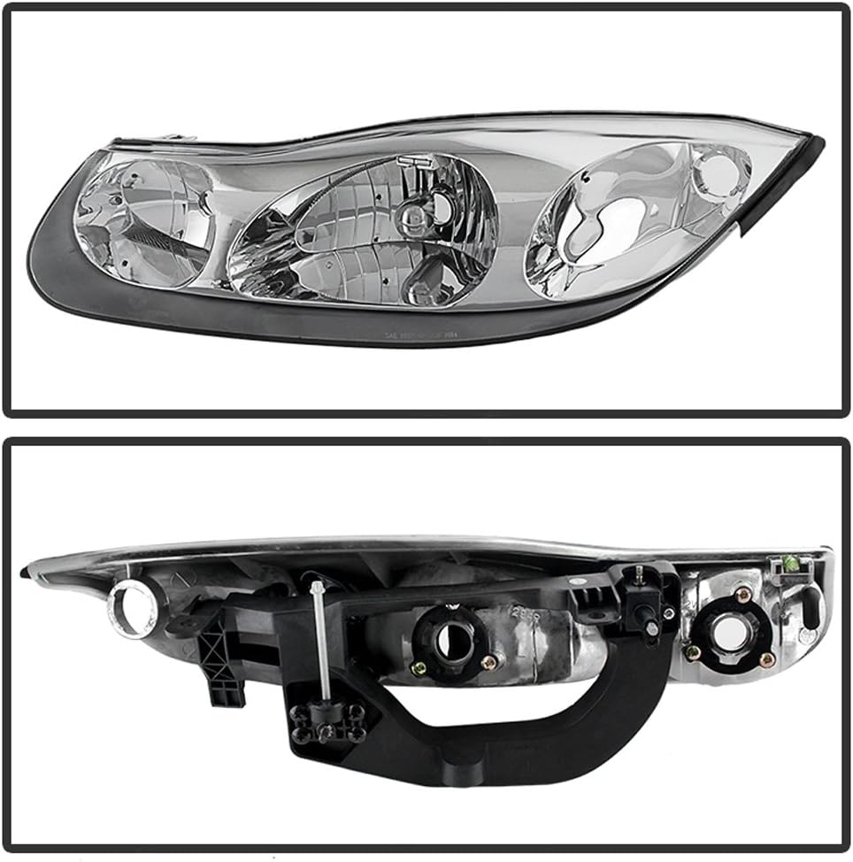 ACANII - For 2001 2002 Saturn SC Series SC1 SC2 Coupe Headlights Head Lamps Driver + Passenger Side 01-02