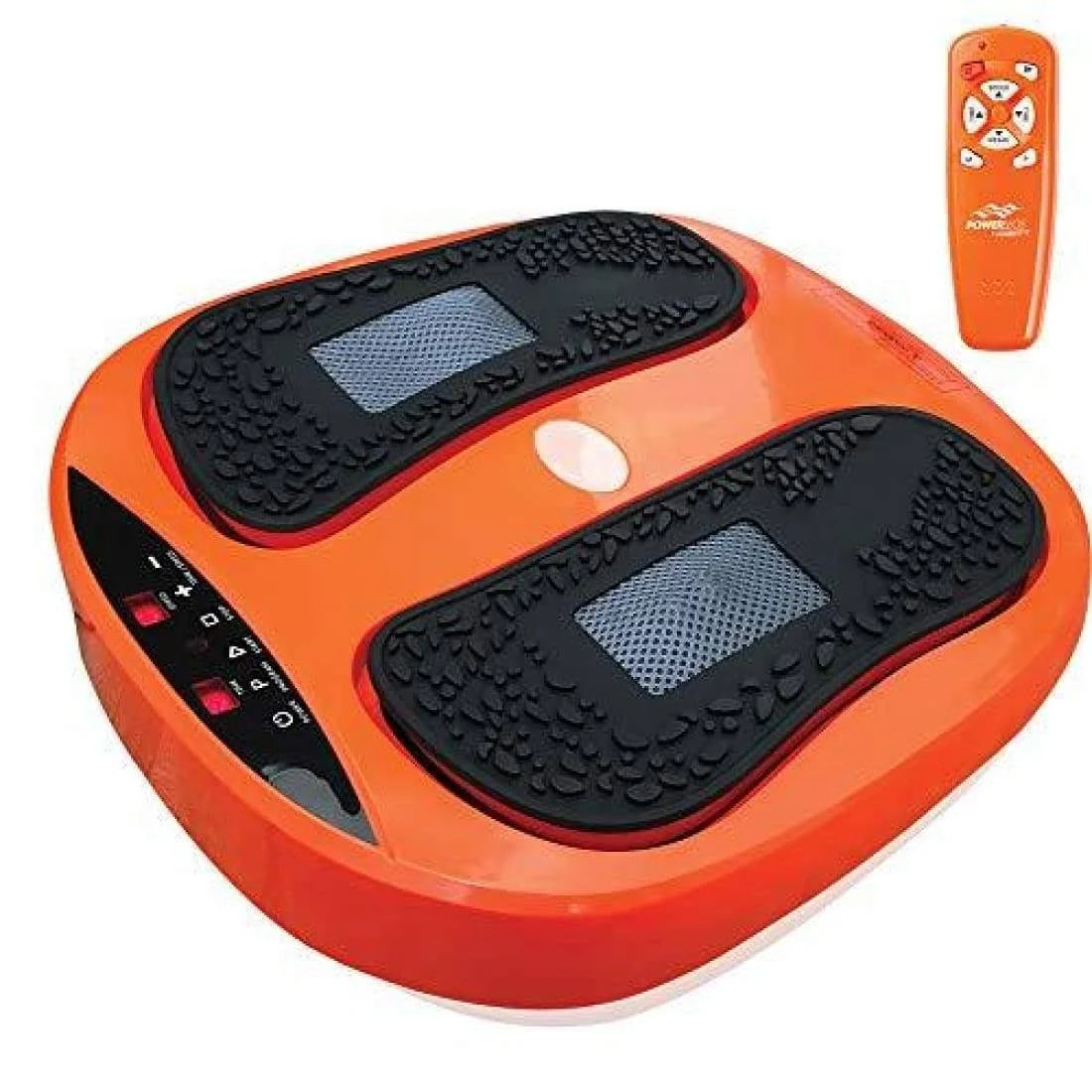 Power Legs Vibration Plate Foot Massager Platform with Rotating Acupressure Head