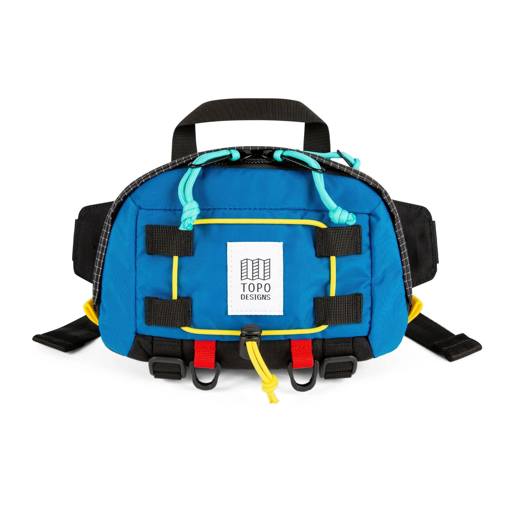 Topo Designs Subalpine Hip Pack - Blue/Black Ripstop