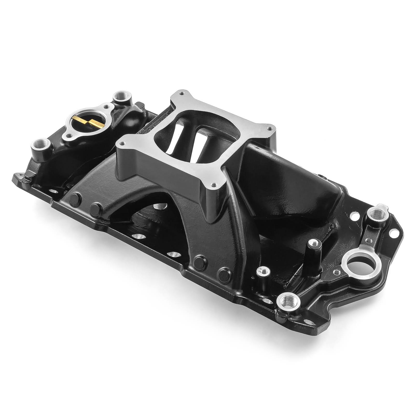 Chevy SBC 350 Hirise 1957-95 Intake Manifold Black