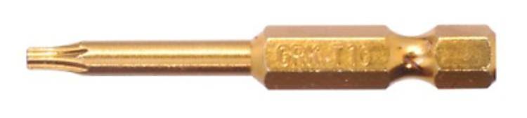 GRK 772691864192 T10-2 inch Bits in Yellow Containing Equal to 25 Bits, 1-Pack