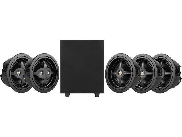 Sonance - 6-1/2x22 In-Ceiling Speaker System - Black MAG5.1R