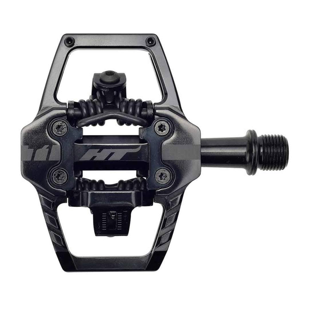 HT Components T1 Clipless Bike Pedals Stealth Black