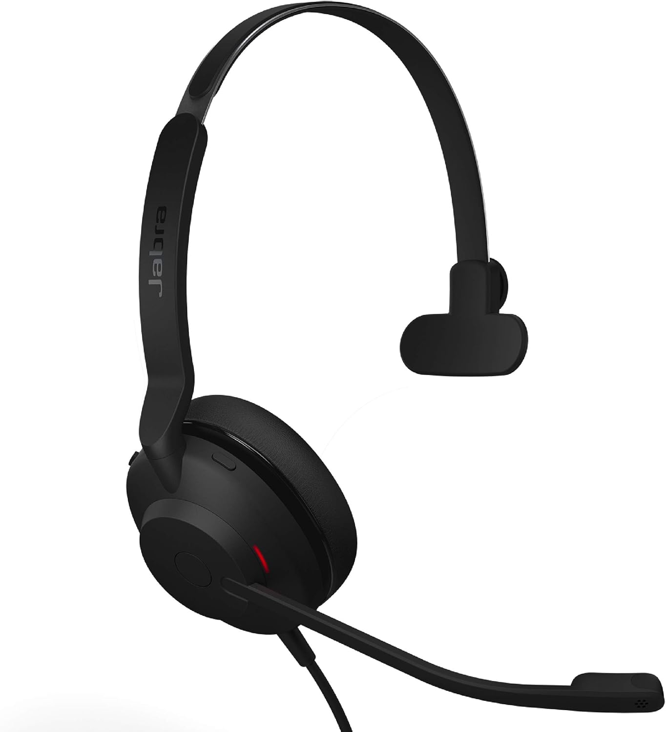 Jabra Evolve2 30 UC Wired Headset, USB-C, Stereo, Black – Lightweight, Portable Telephone Headset with 2 Built-in Microphones – Work Headset with Superior Audio and Reliable Comfort