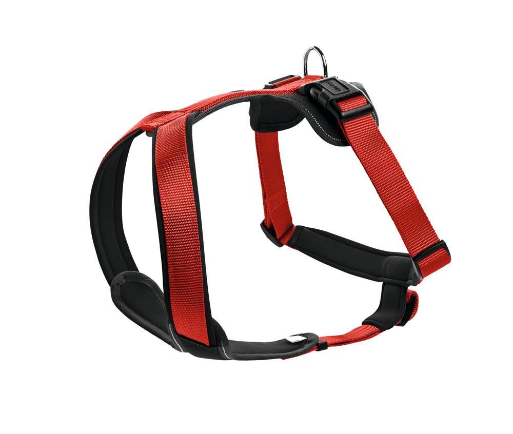 Neoprene Dog Harness Black and Gray XXL Hunter