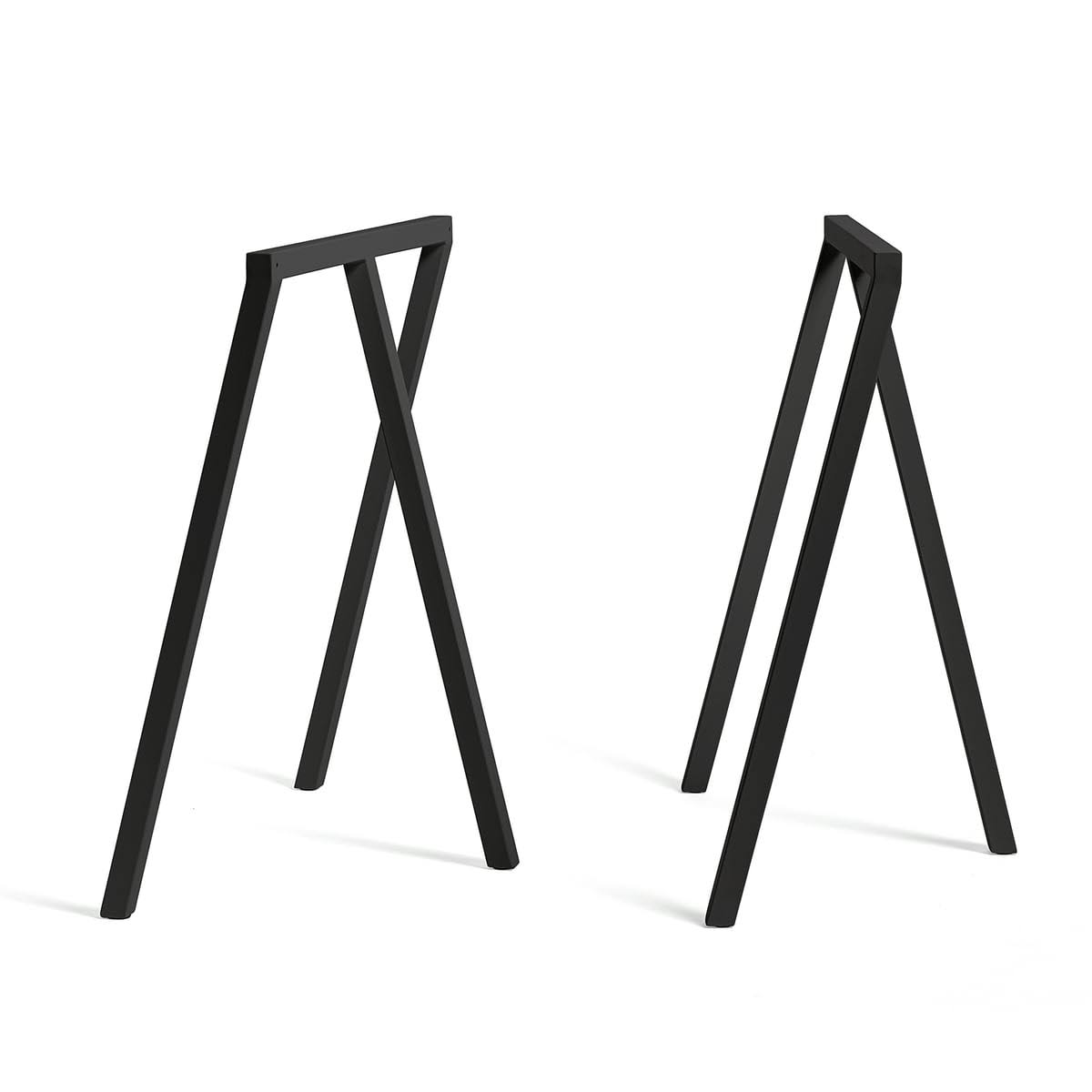 Hay Loop Stand Frame, 2 Pcs, Black