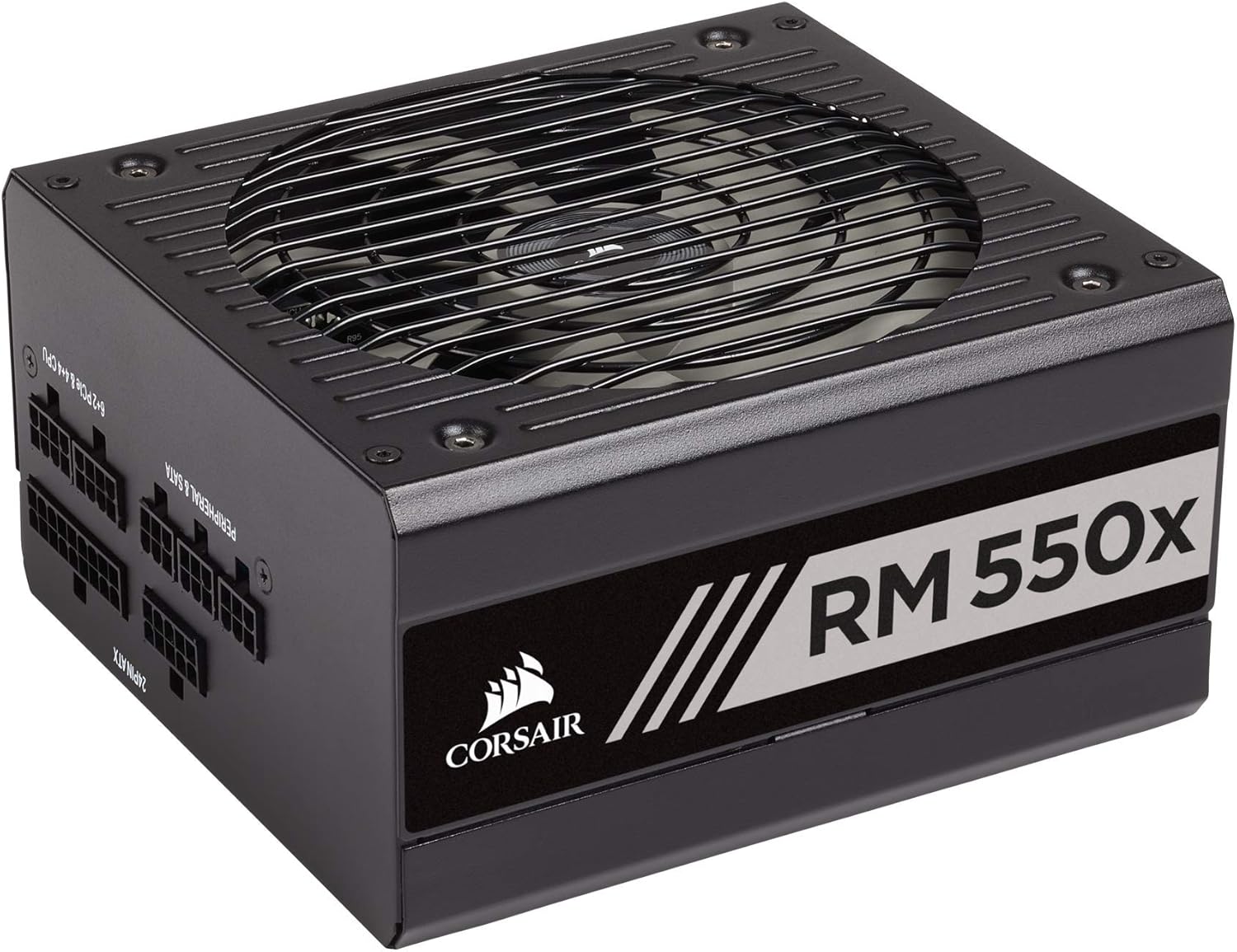 Corsair RM750, RM Series, 80 Plus Gold Certified, 750 W Fully Modular ATX Power Supply - Black