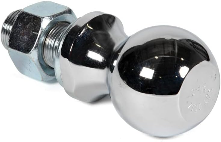 Titan Attachments 2-5/16” Chrome Standard Replacement Ball Trailer Hitch Pack of 2