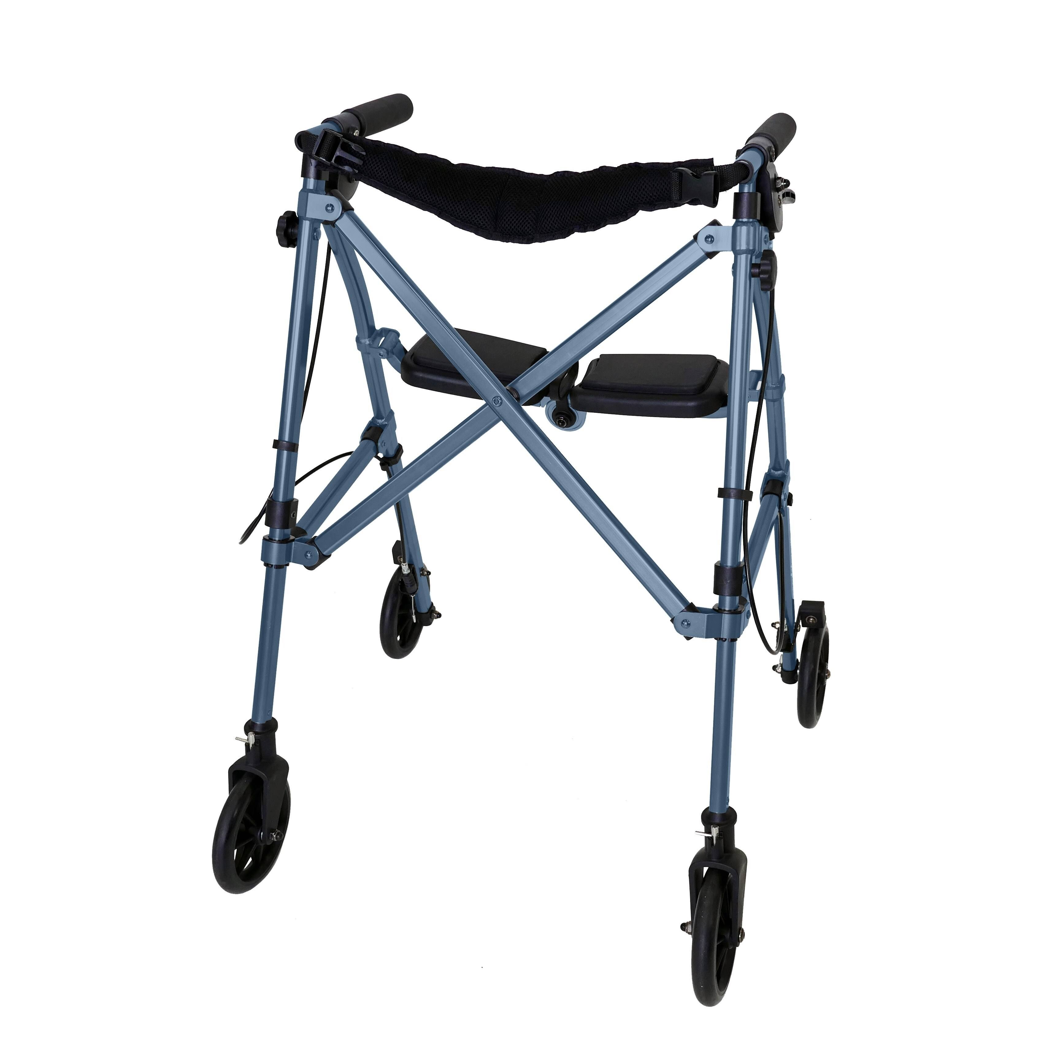 Able Life Space Saver Rollator Cobalt Blue - Each