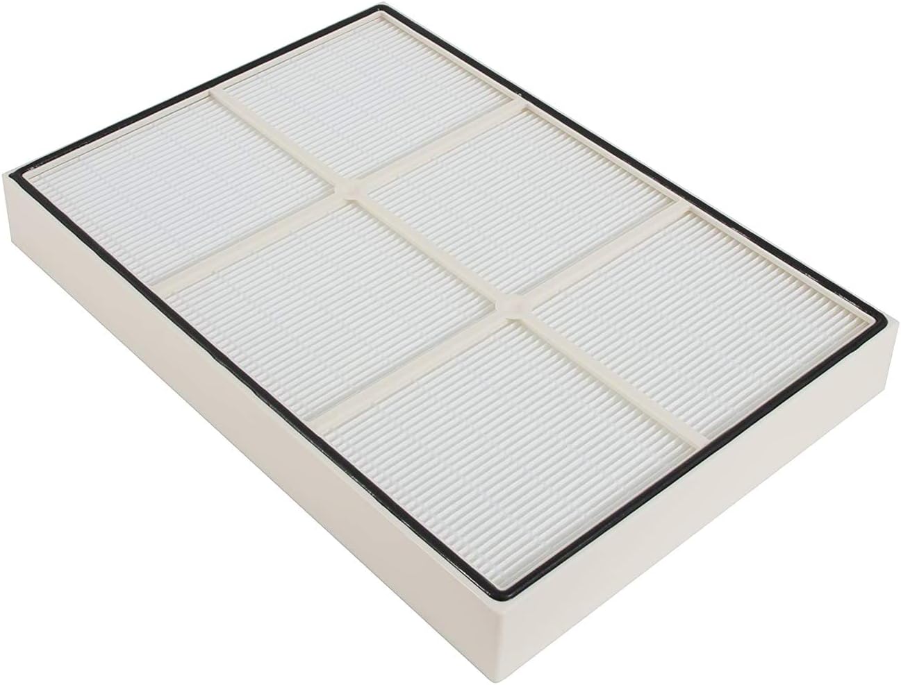 LifeSupplyUSA Aftermarket HEPA Filter and 4 Pre-Carbon Filters compatible with Whirlpool Whispure Air Purifier Models AP450 AP510 AP45030HO; Replaces Part # 1183054