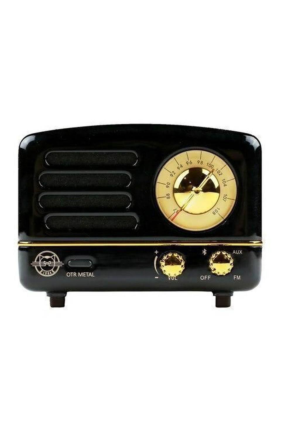 Muzen OTR Portable Speaker in Jet Black | shopchrome.com 160338