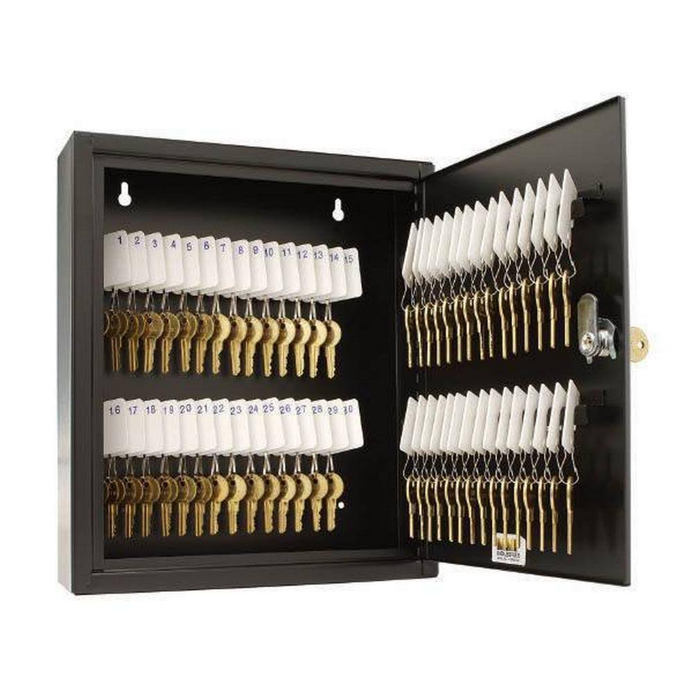 SteelMaster 60-Key Cabinet, Unitag, Black