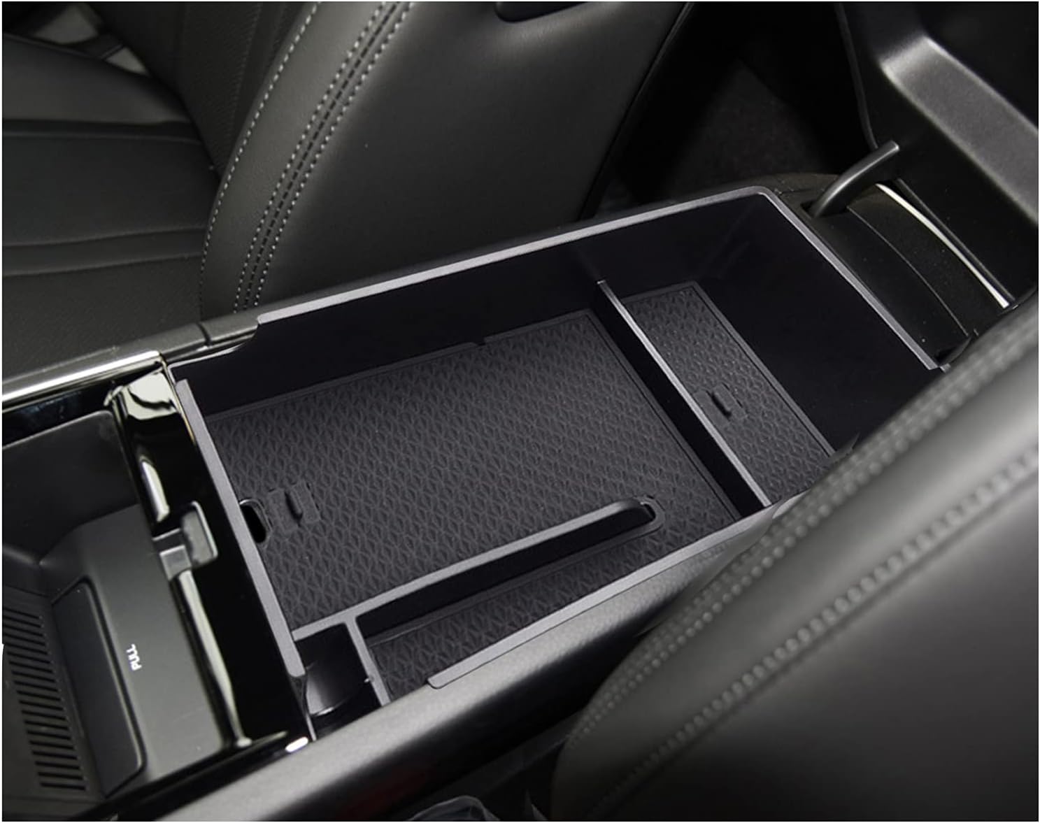 SXCY Center Console Organizer Tray Compatible with 2021 Kia K5 Interior Accessories Armrest Console Insert Box ABS Secondary Storage with Anti-Dust Mats