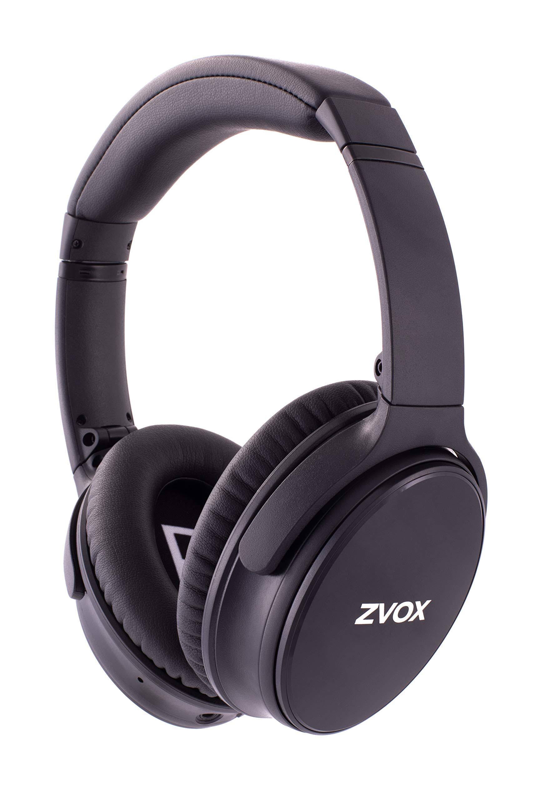 Zvox Av50 AccuVoice Noise Cancelling Bluetooth Headphones ,Black