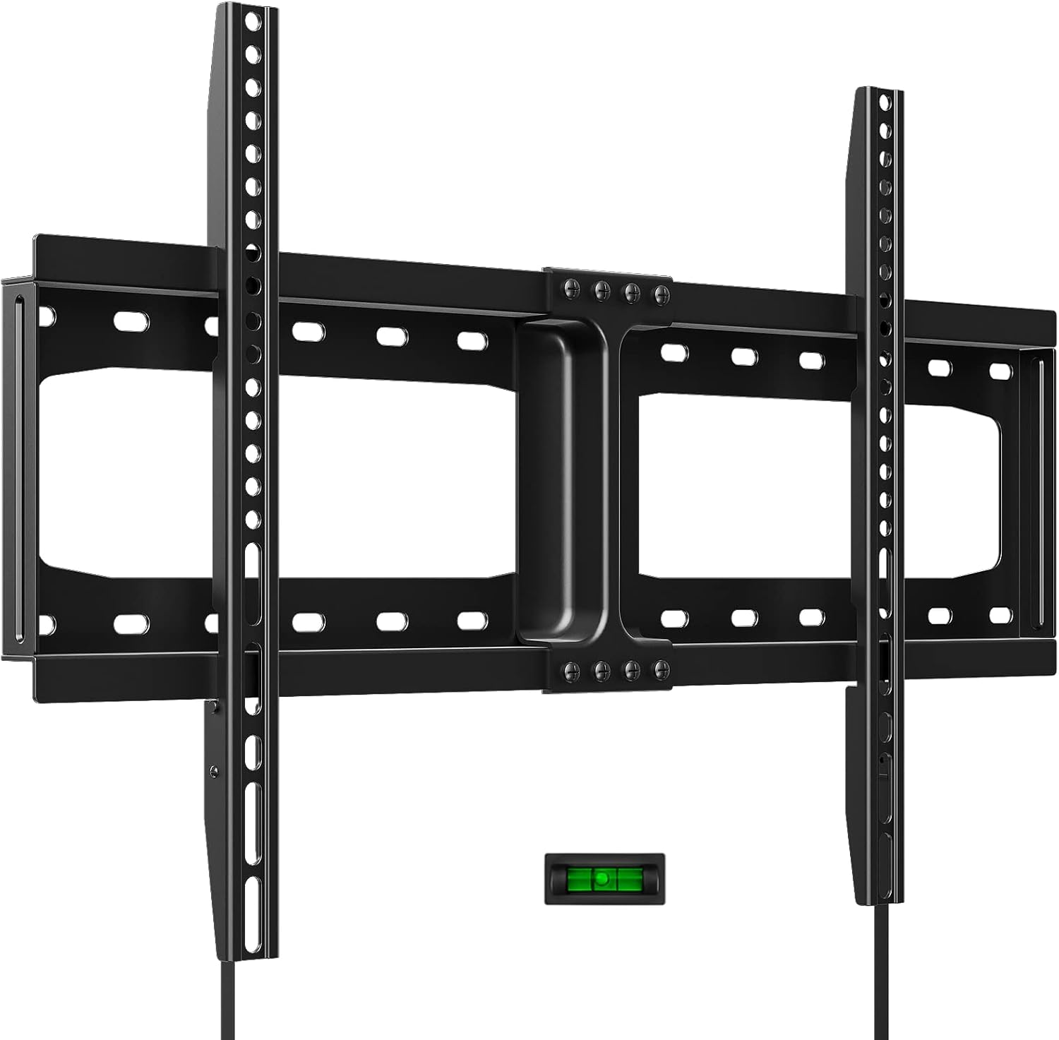 Fixed TV Wall Mount, Low Profile TV Mount for Most 32-75 inch TVs, TV Wall Mount Bracket Max VESA 600X400mm Up to 165lbs Fits 18”-24” Wood Studs, Quick Release Lock Pack of 2