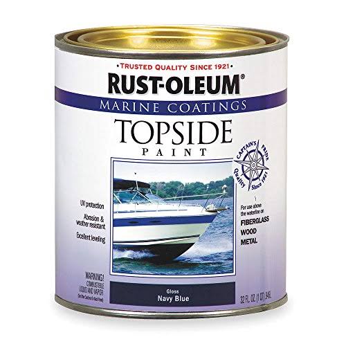 1 qt. Gloss White Topside Paint (4-Pack)