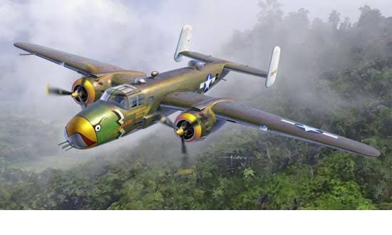 Academy USAAF B-25D Pacific Theatre Model Kit 1/48 Academy 12328