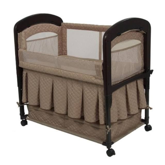 Arm&s Reach Co-Sleeper Cambria Bassinet, Toffee