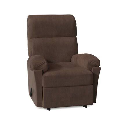 Charvi Manual Rocker Recliner Body Fabric: Cognac Brown-22226
