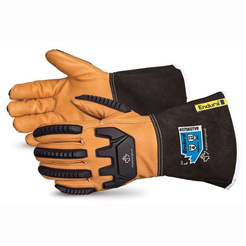Superior Glove 375KGTVBM Winter Anti Impact Goatskin Driver Gloves Oilbloc