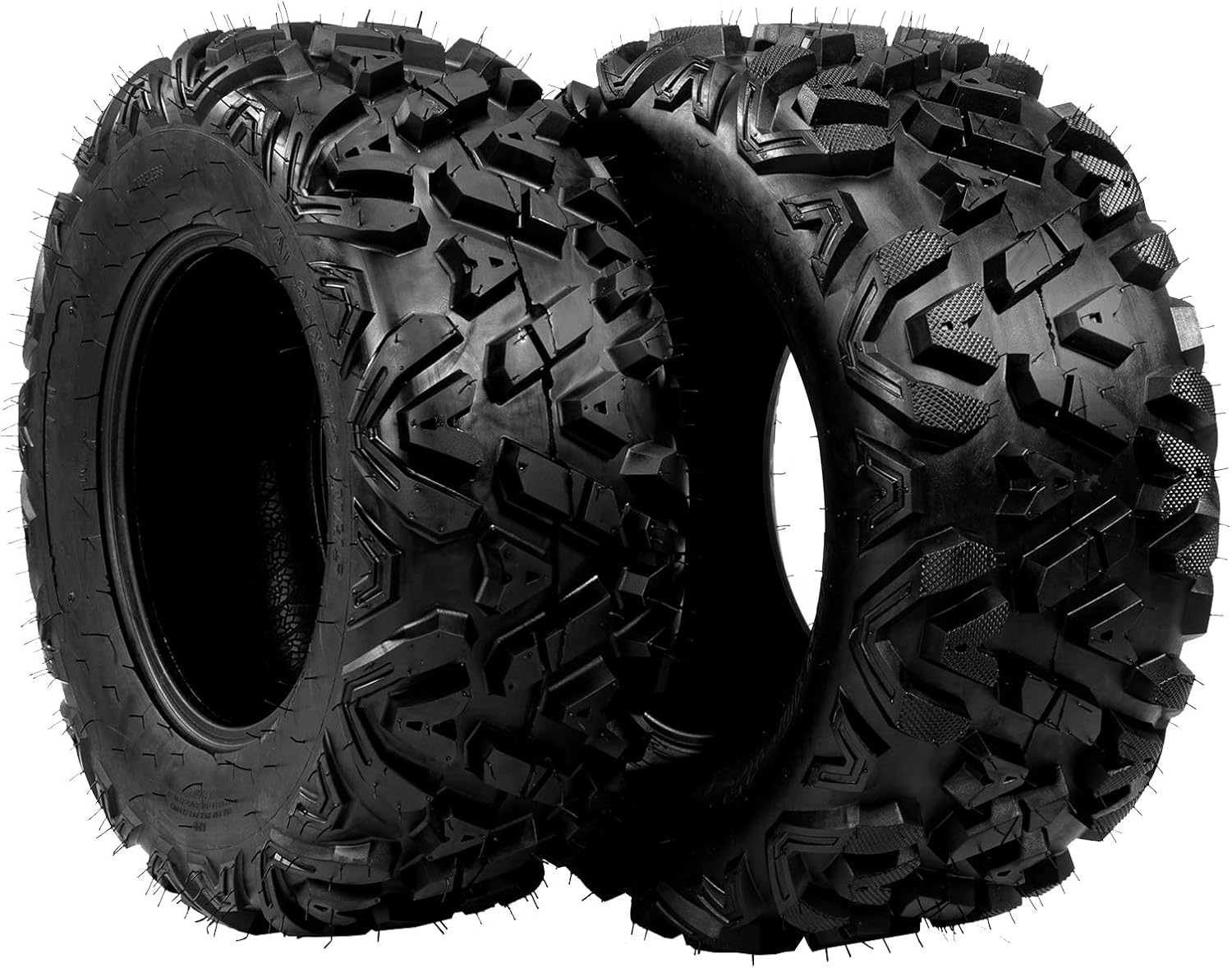 MOTOOS 25x10-12 ATV UTV Tires Rear Sport All Terrain 25/10-12 Mud Go Kart Tires 25x10x12 Tubeless 6PR Pack of 2