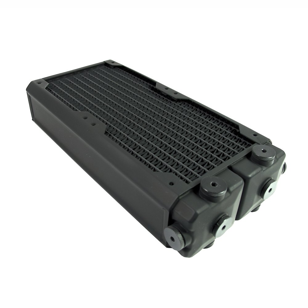 Hardware Labs Black Ice SR2 Multiport Black Carbon Radiator - 240mm