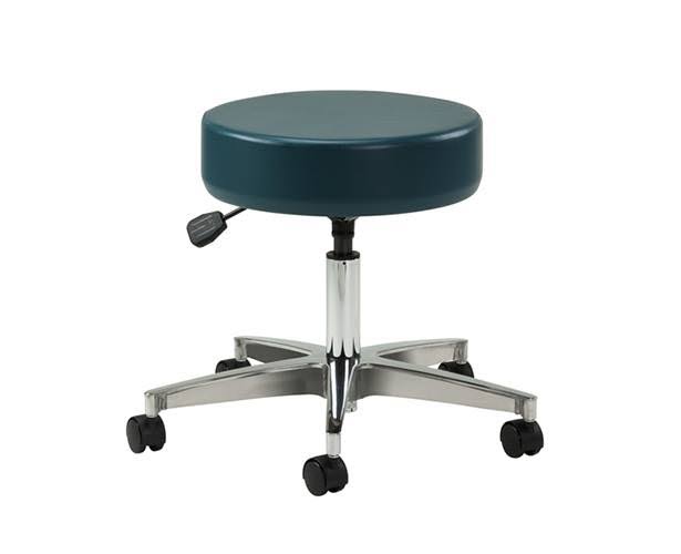 Clinton Industries Premium Pneumatic Stool with 5 Legs - Black