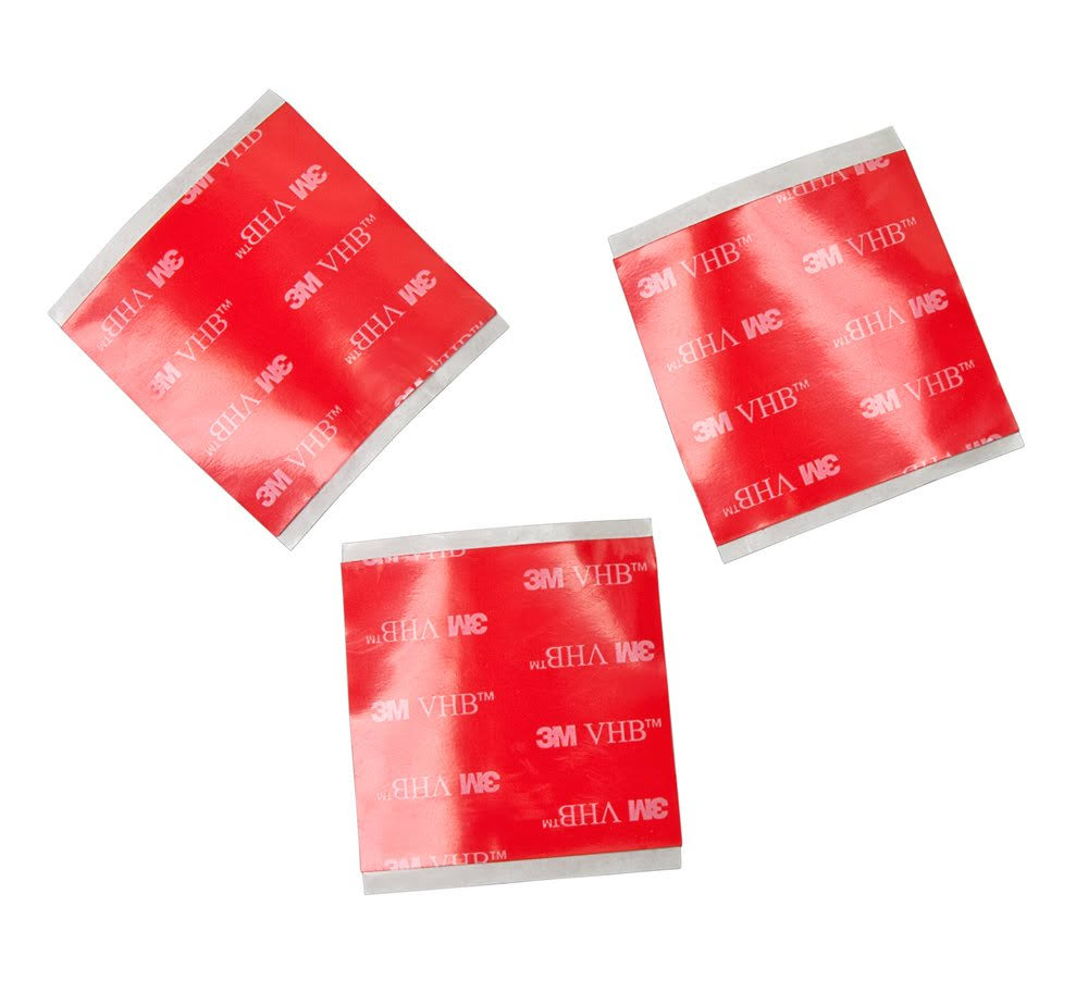 3M 4910 Clear VHB Tape 0.5 in x 4in (100/Pack)