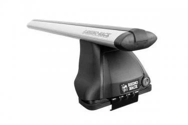 Rhino Rack 2015-2017 Subaru WRX 4DR Sedan 2500 Multi Fit Aero Roof Rack System Silver VA118S-DK258 JA2050