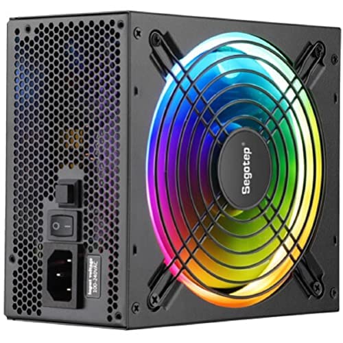 Gm850w RGB Gold Medal Full Module Power Supply (13 lamp Effects / 80plus Gold Medal/Japanese Capacitor / 5-Year Warranty/Cool Power Supply for Desktop Computer Games)